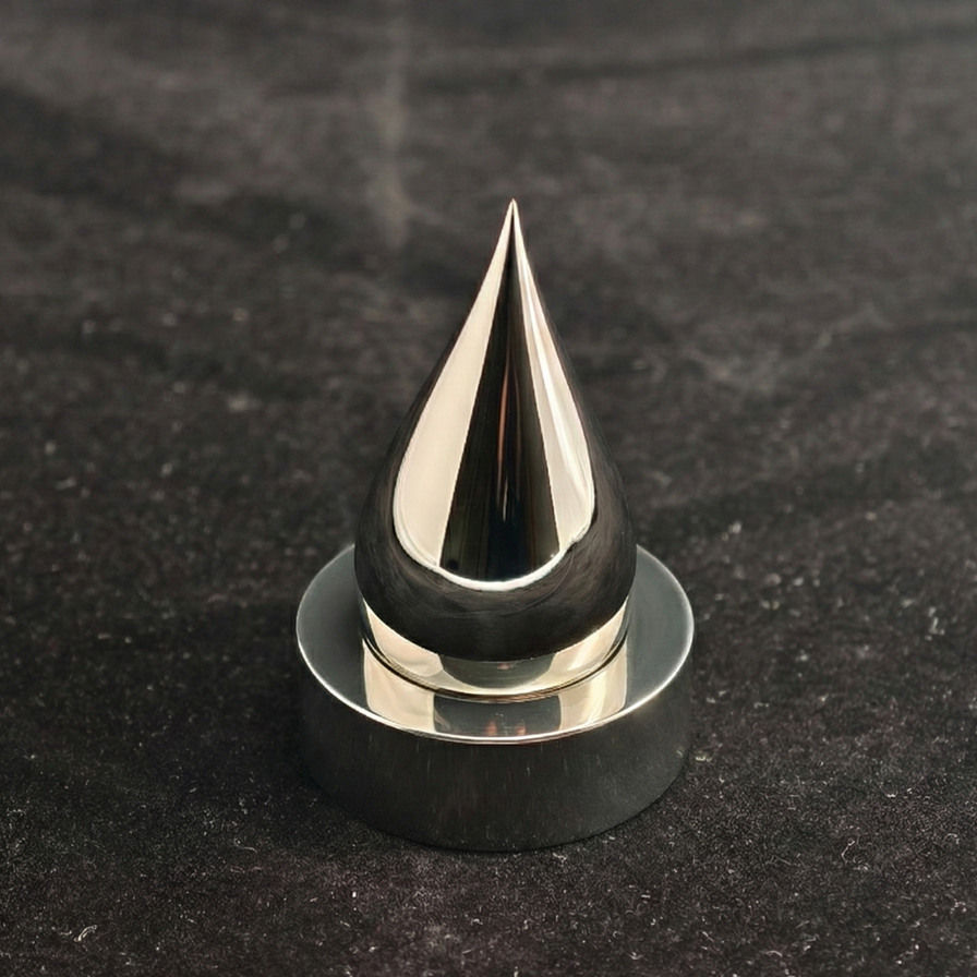 锆基非晶合金水滴|纯钛底座|可能是世界上最光滑的水滴