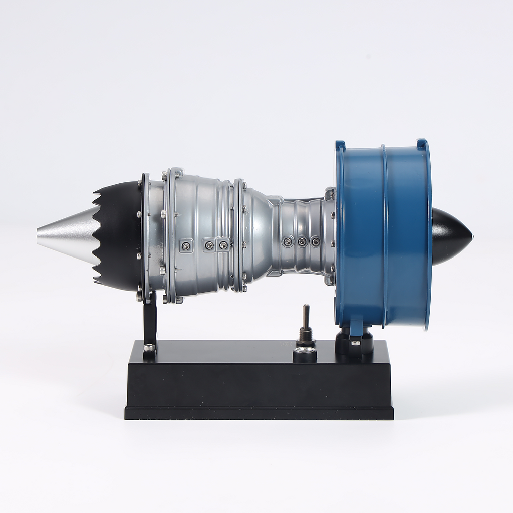 【小】全金属涡扇发动机模型|锂电池|拼装|可定制|送钛合金钥匙扣