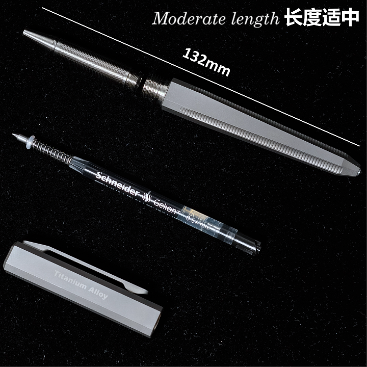 钛合金签字笔|中性笔|航空主题|礼盒|可定制