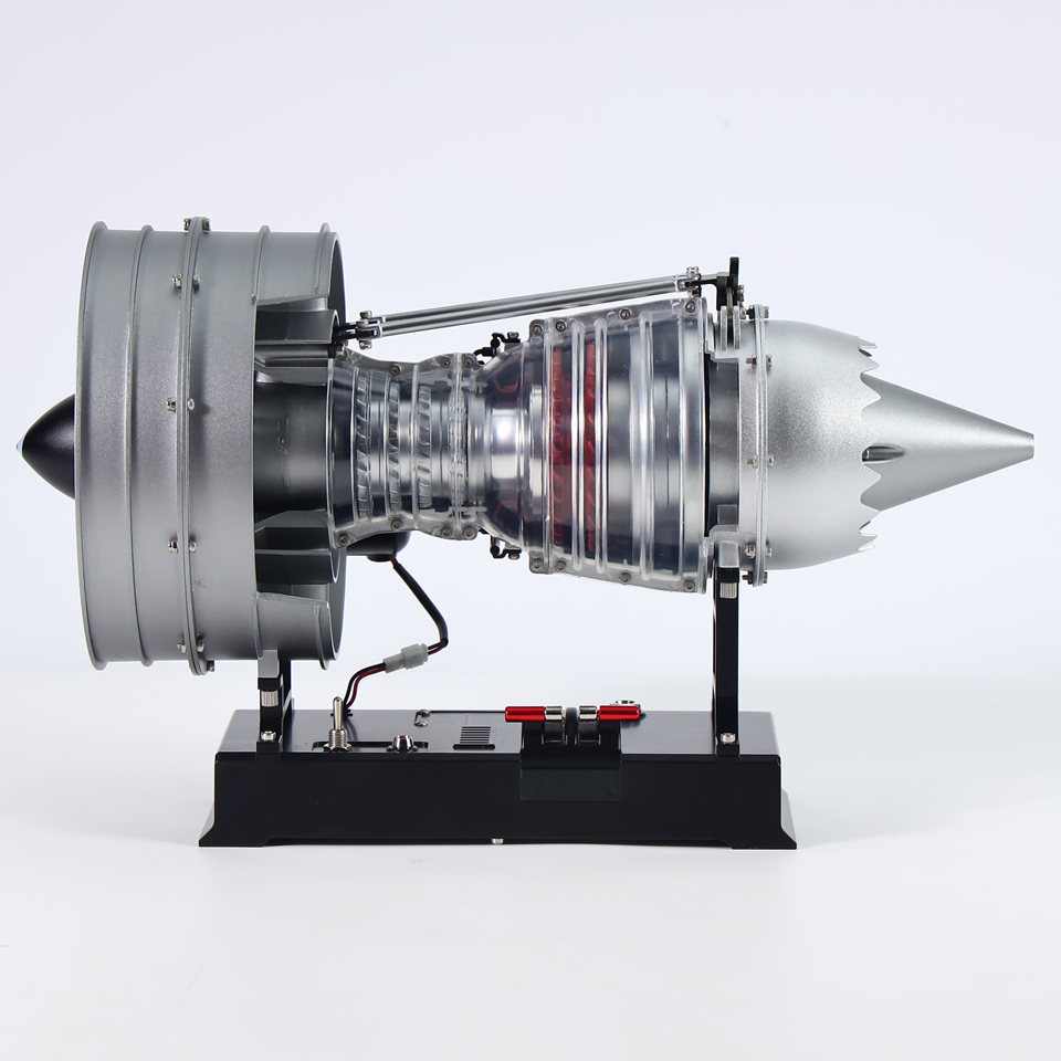 【大】全金属涡扇发动机模型|锂电池|拼装|可定制|送钛合金钥匙扣